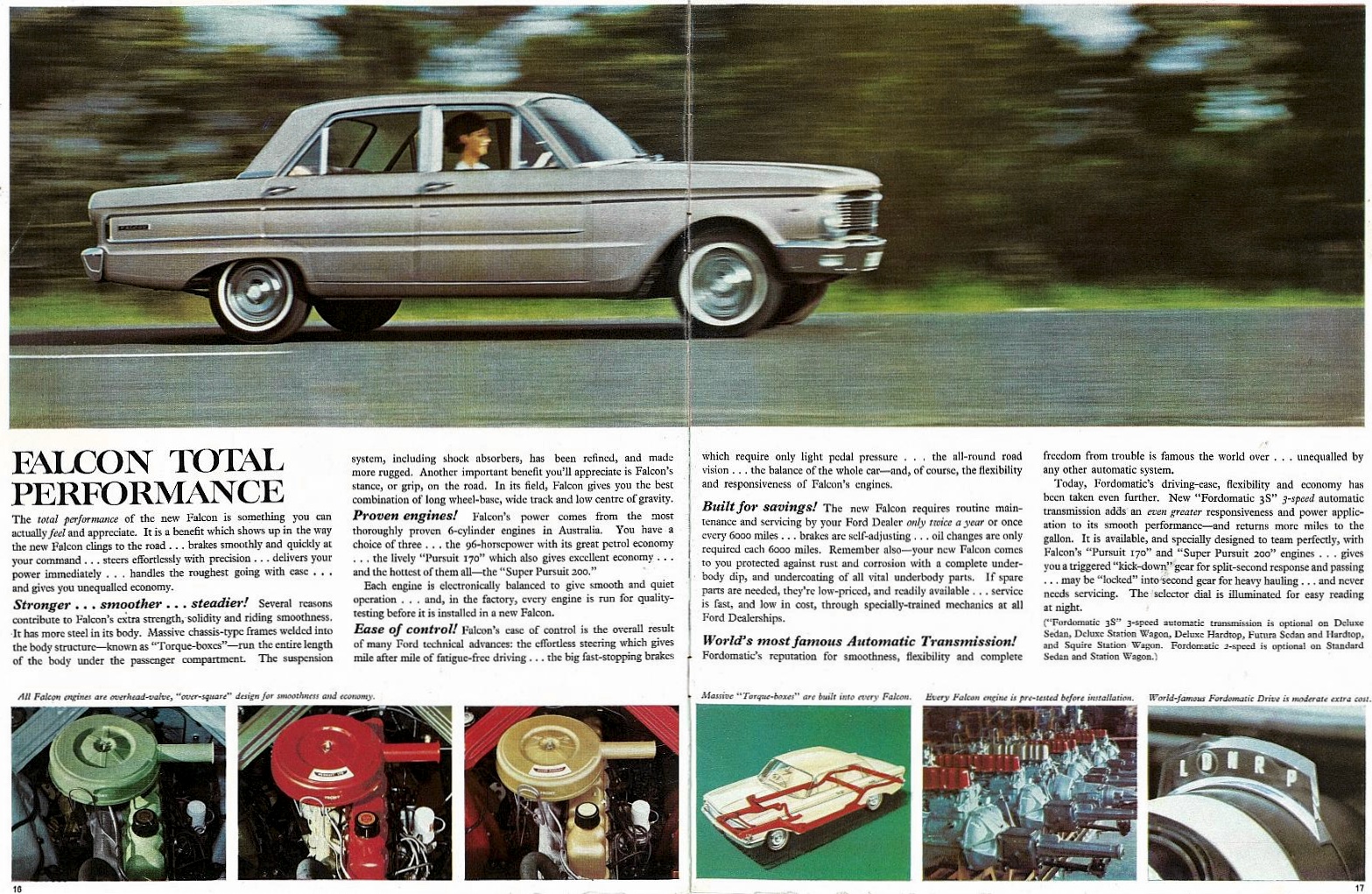 1965 Ford XP Falcon Brochure Page 2